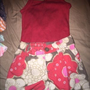 Toddler short set